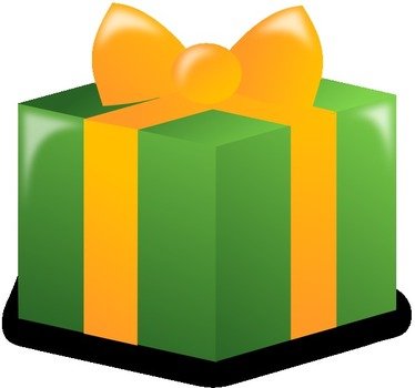 Wrapped Present Clip Art N9