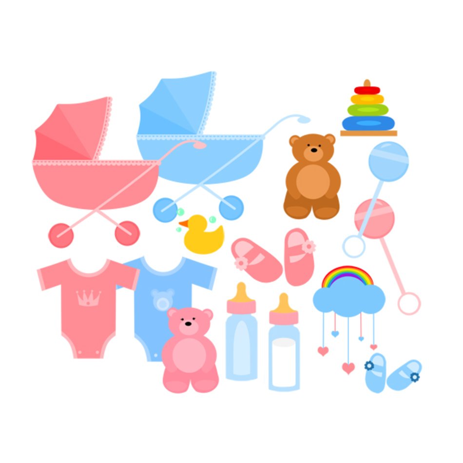 Baby Toys Clip Art N33
