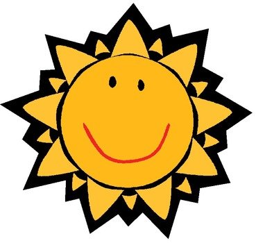 Sun Clip Art N215
