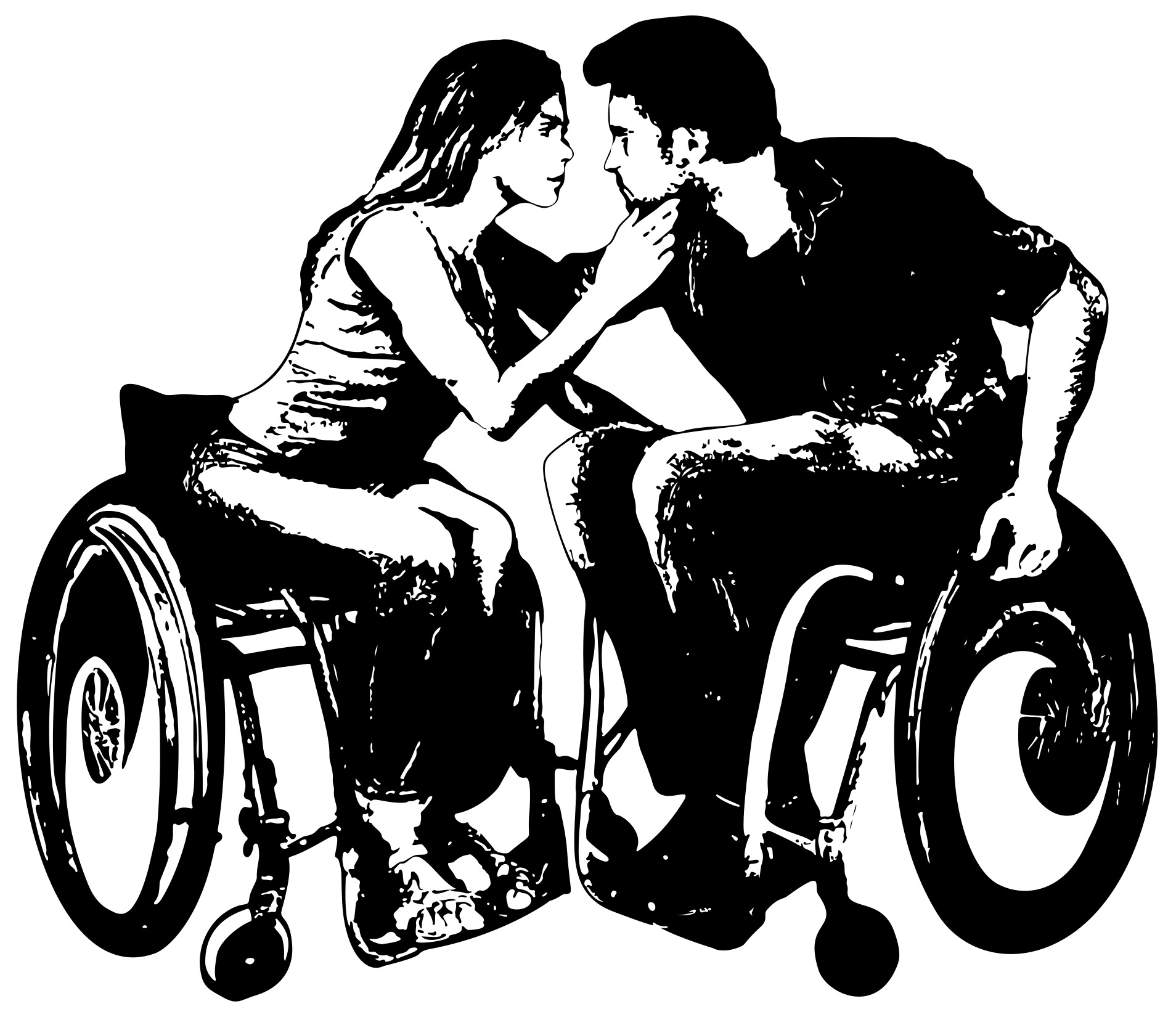Инвалид иллюстрация