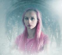 Fantasy Gothic Dark photo of girl