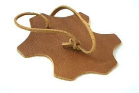 decorative piece of genuine leather