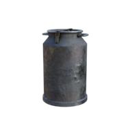 old vintage antique milk can
