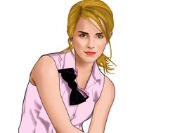 drawing of emma watson
