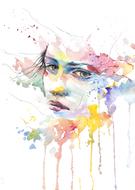 man people girl drawing