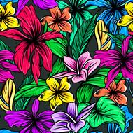 wallpaper with hibiscus flowers