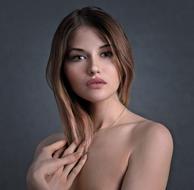 photo portrait of a beautiful girl