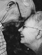 portrait of an old-aged couple