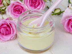 Picture of cream in a glass
