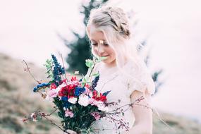 Beautiful Flower Bride