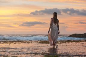 Sunset Woman