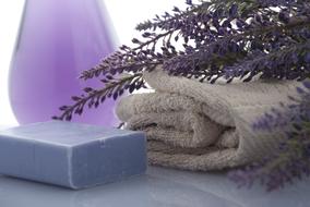 Lavender Soap and Towels