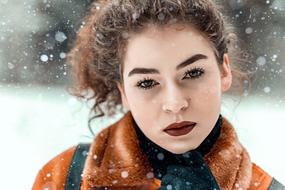 Beauty Fashion snow girl