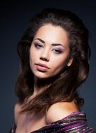charming Portrait Model