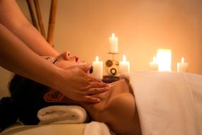 Candle Woman relax