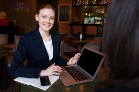 portrait of Business Lady Woman