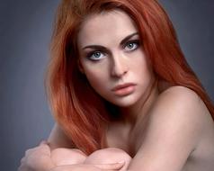 photo of redhead girl