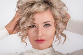 blonde Model Studio Fashion
