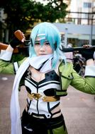 Girl Fashion blue hair