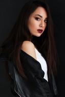 cool Girl with Fashion Makeup