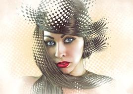digital fantasy portrait of a woman