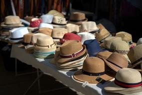 sale of sun protection hats