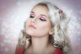 Woman Fashion blonde Portrait