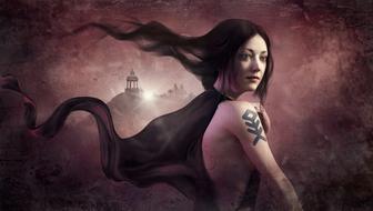 Fantasy Woman Gloomy dark