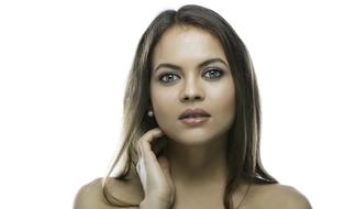 Beautiful Young Woman face