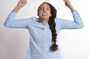 funny Crazy woman