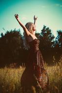 Freedom Girl in Dress