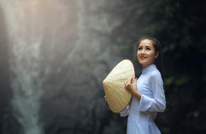 delightful Asia Woman