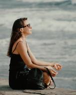 delightful Woman Beach