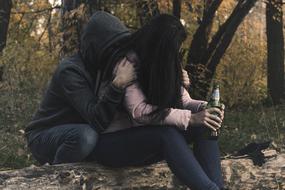 Suffering from the alcoholism