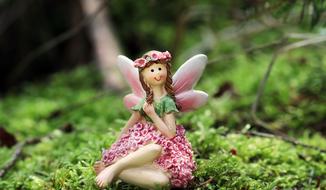 mythical elf statue