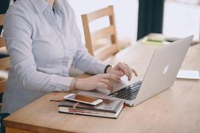 Woman Business Work table