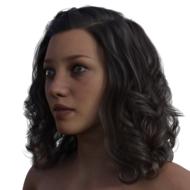 portrait of graceful woman