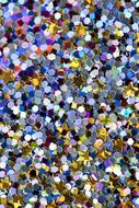 background with colorful glitters