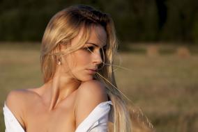 goodly Blonde Model