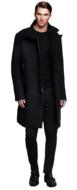magnificent Man In Black Coat