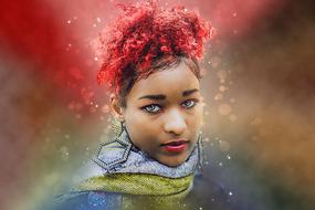 magnificent Girl drawing