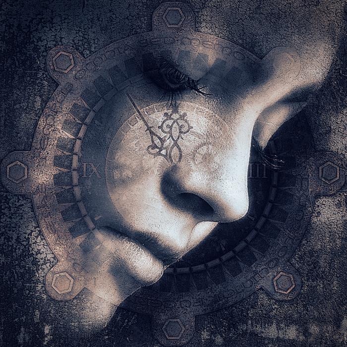 mysterious girl on the cover of the CD
