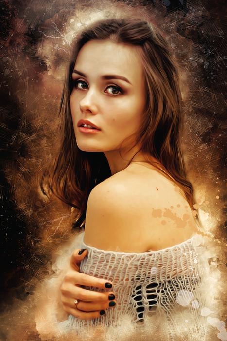 cute Woman Portrait
