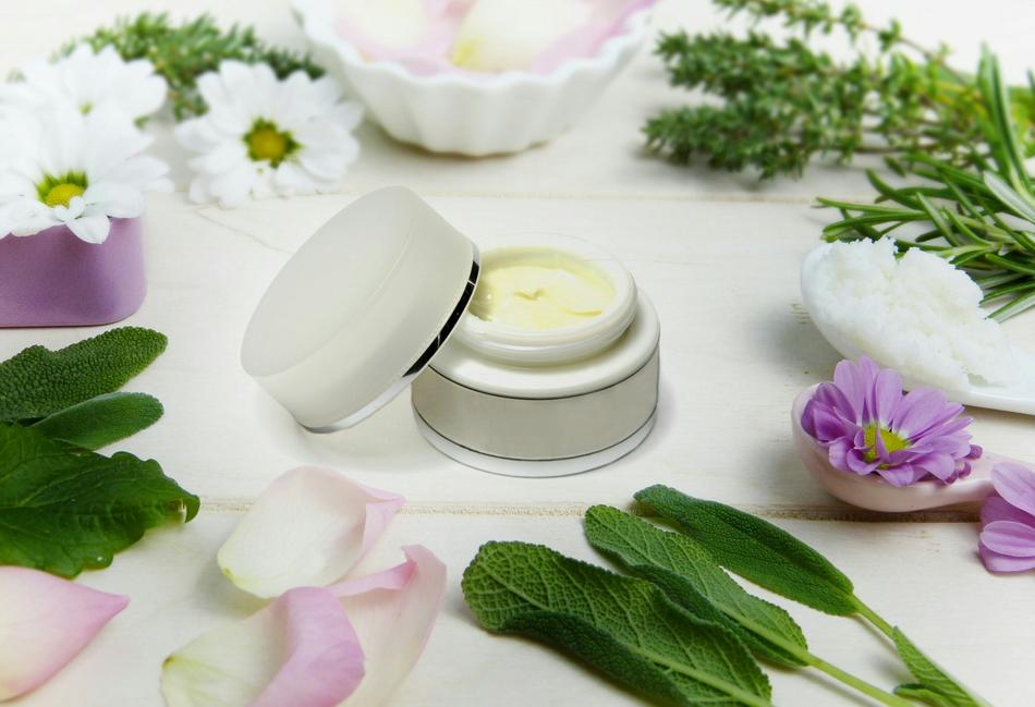 jar with skin care