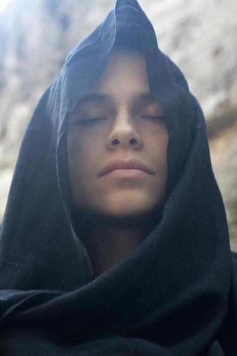 religious Beautiful Woman Model
