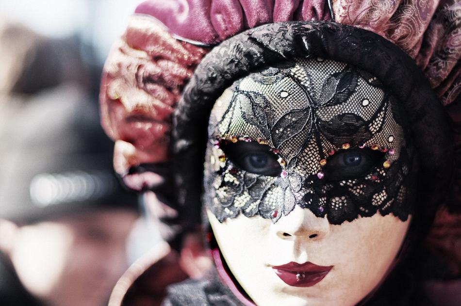 incredibly beautiful Carnival Venice mask