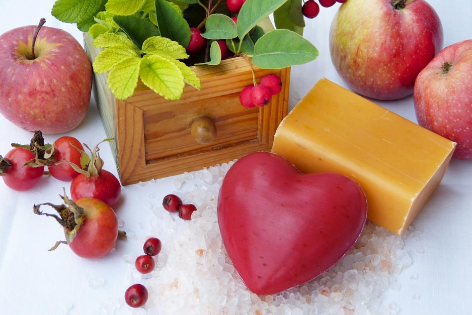 red soap as a work of art