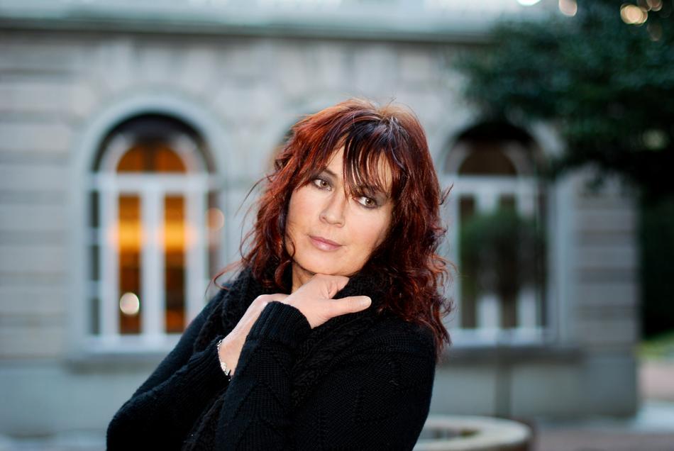 Romantic portrait of the woman outdoors