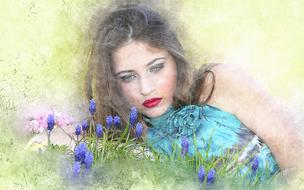 magnificent model young drawing