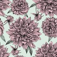 illustration of flowers background